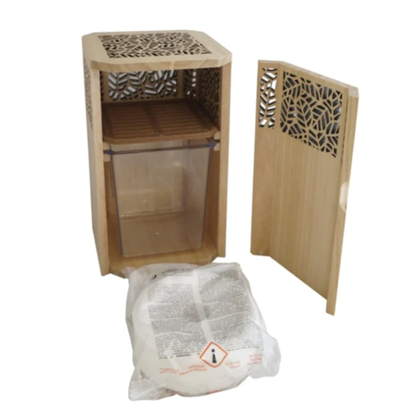 Seko - Absorbeur en bois Bali + 1 recharge neutre 450gr - Seko - Imagen 2