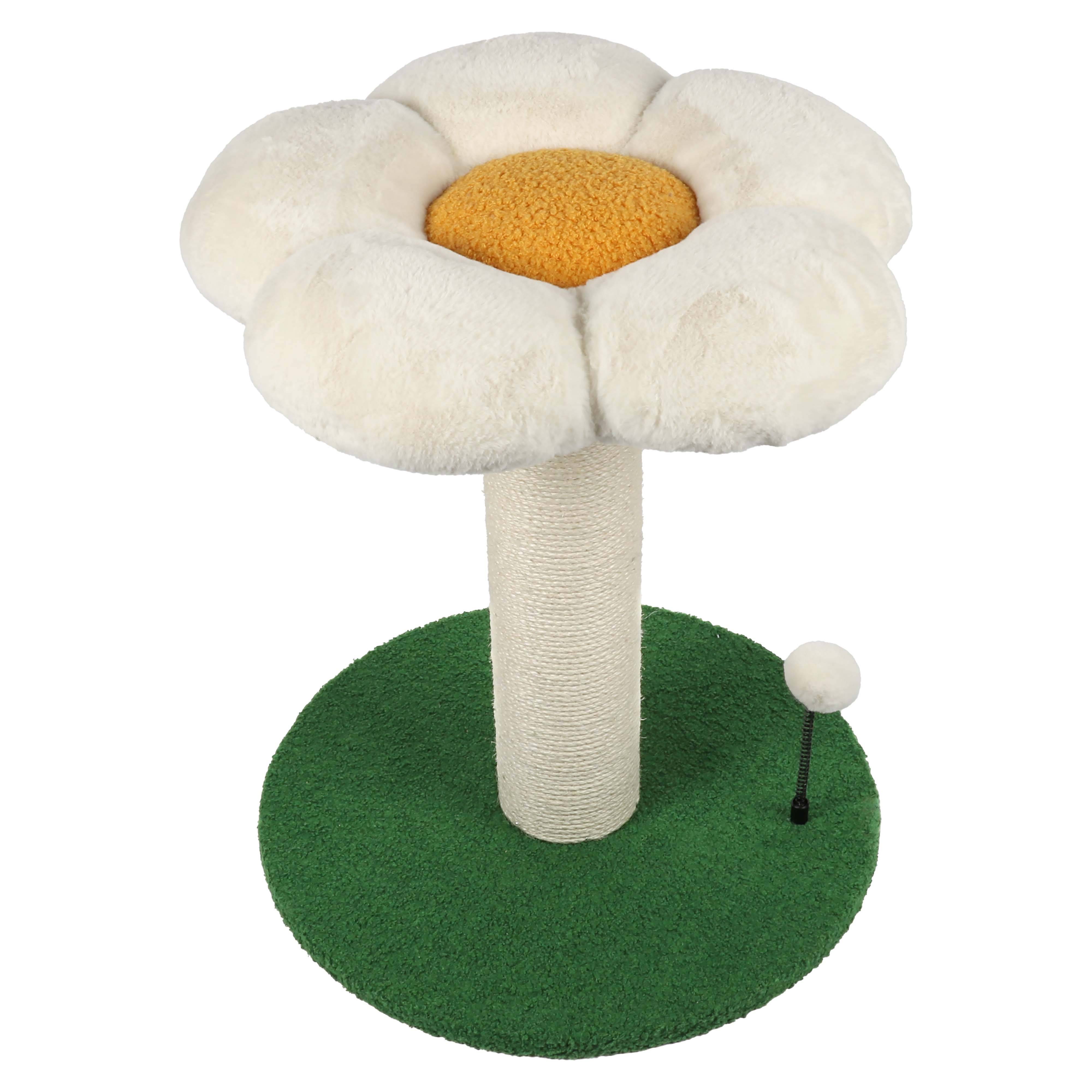 Coockoo - Arbre à chat FLOWER POWER 49x49x56cm Multicolore - Coockoo - Imagen 1