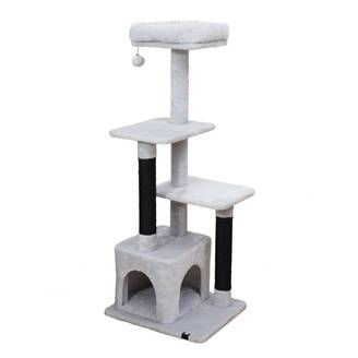laroy - Arbre à chats Oklahoma 49x40x120cm Gris