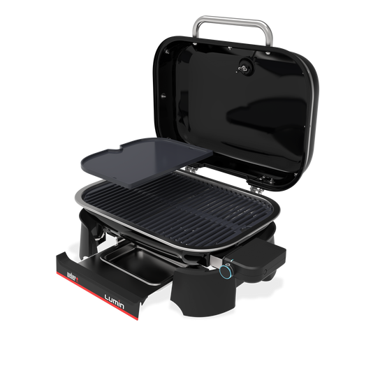 Weber - BARBECUE ELECTRIQUE LUMIN + PLANCHA BLACK