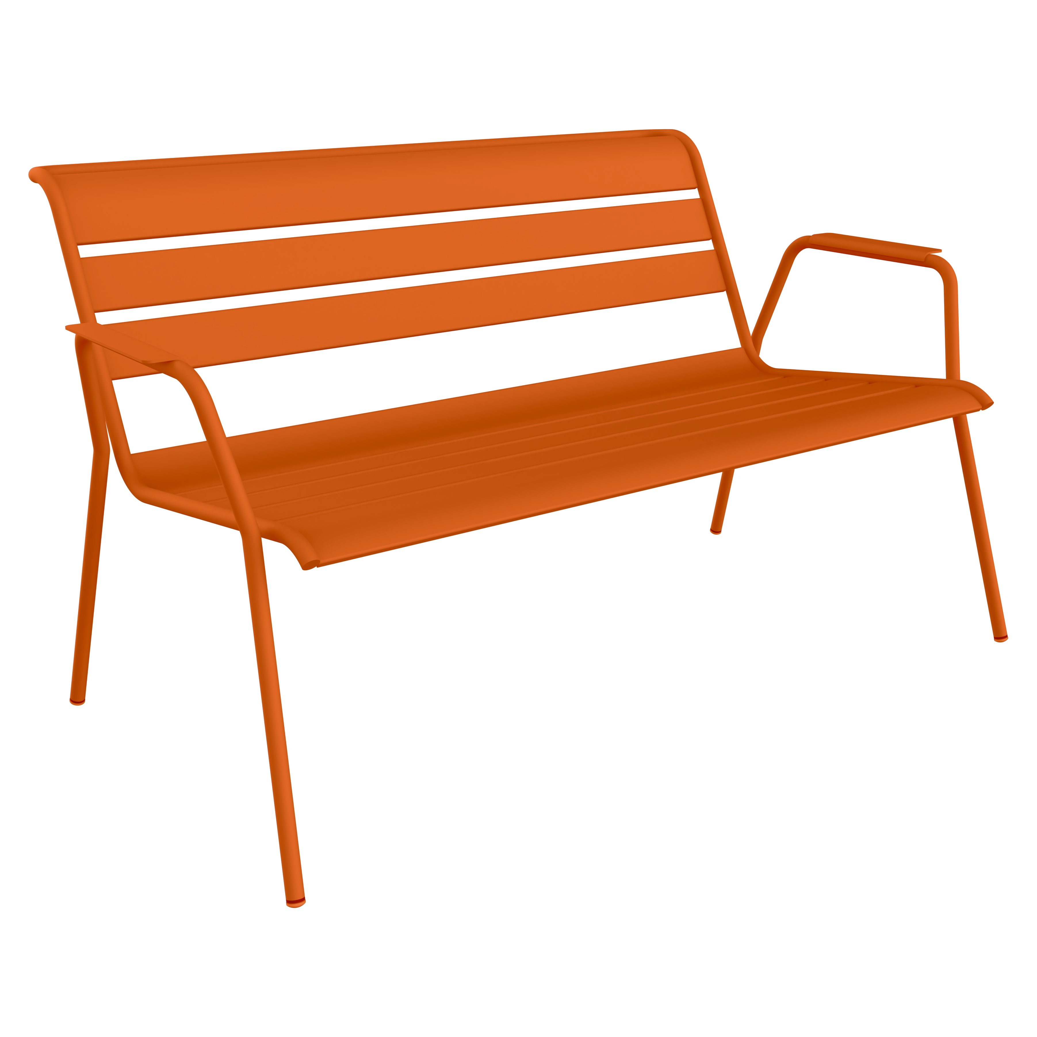 Banquette Lounge Monceau Orange confite- Fermob