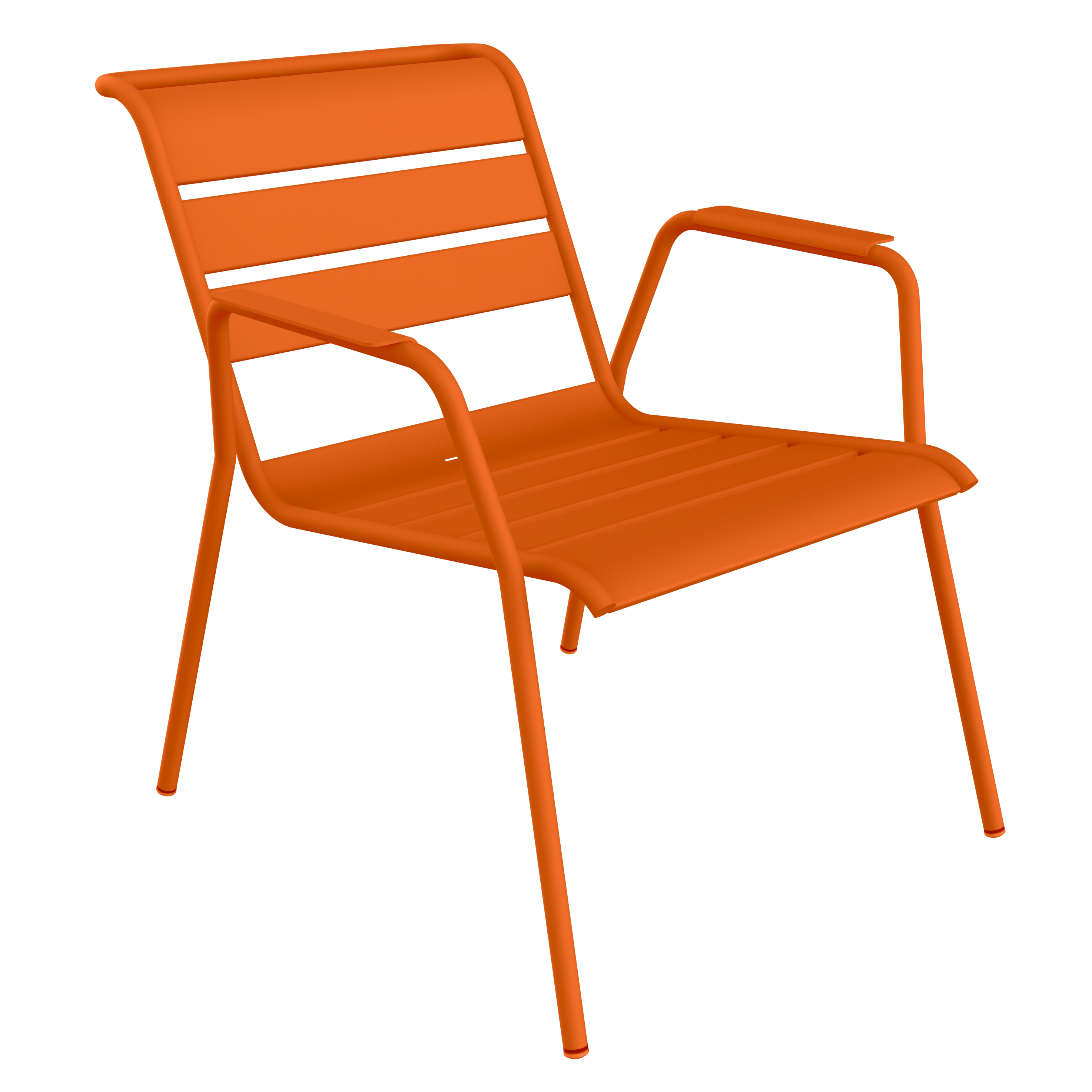 Fauteuil Lounge Monceau Orange confite- Fermob