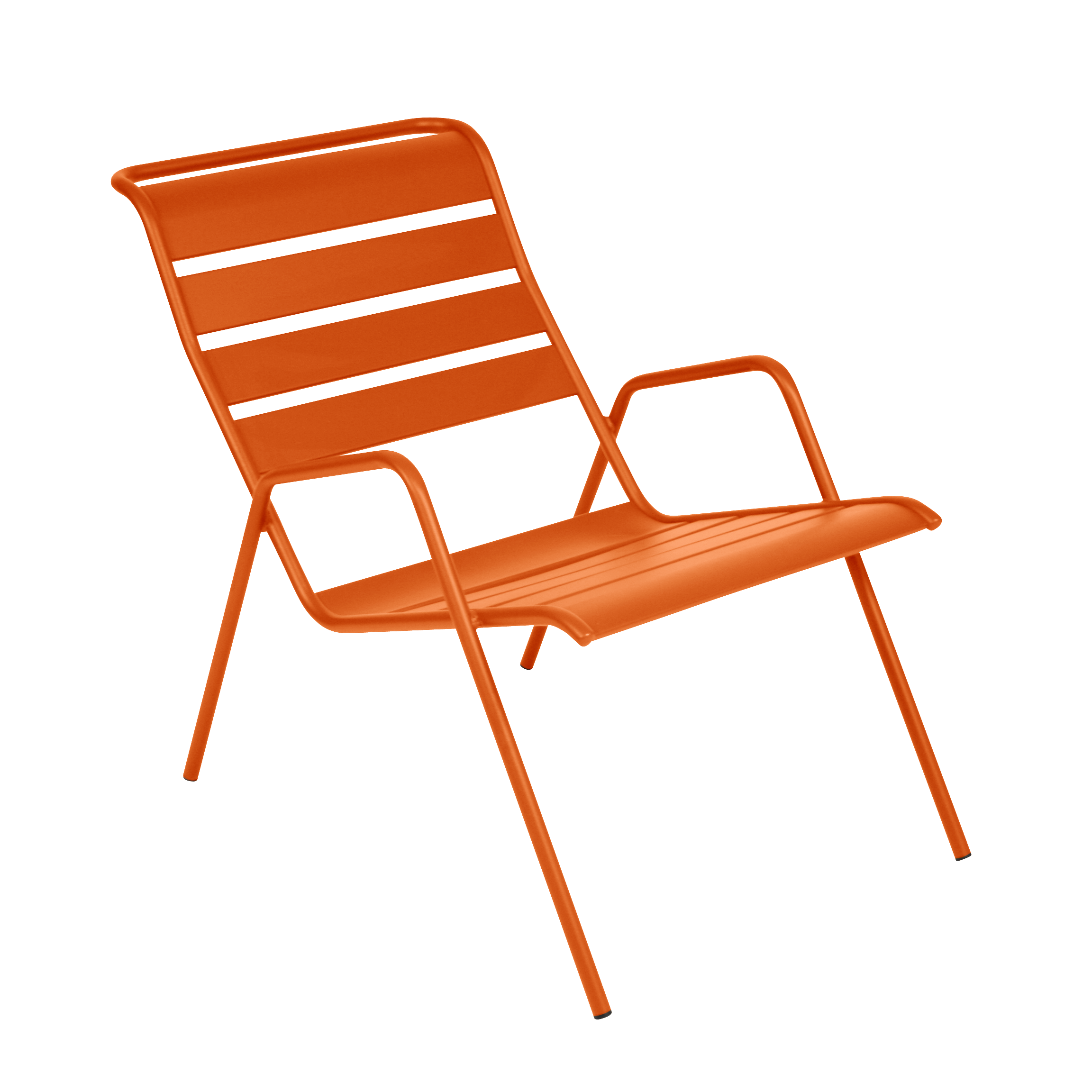 Fauteuil bas Monceau Orange confite- Fermob