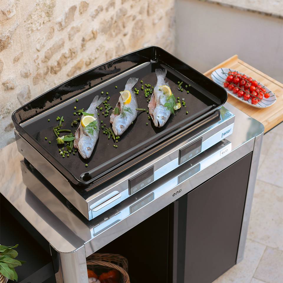 Eno - Plancha électrique inox 2 brûleurs Initial 65 Eno - Imagen 5