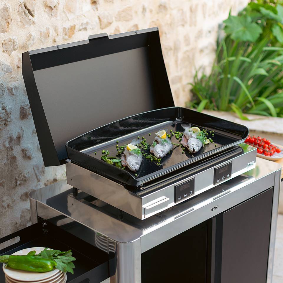 Eno - Plancha électrique inox 2 brûleurs Initial 65 Eno - Imagen 3