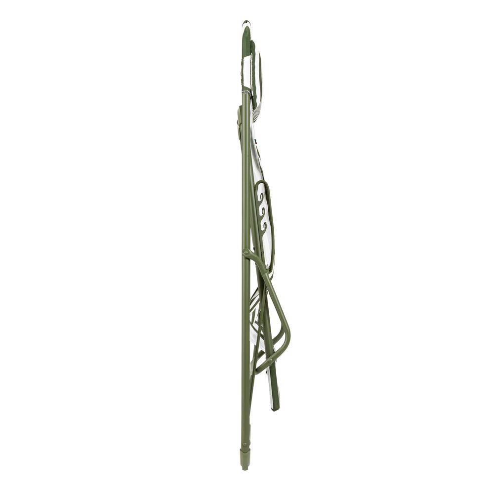 Transat pliable batyline rayure moss Transaswing Lafuma Mobilier - Imagen 2