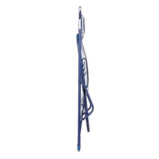 Transat pliant rayure bleu et blanc Transaswing Lafuma Mobilier - Image 3