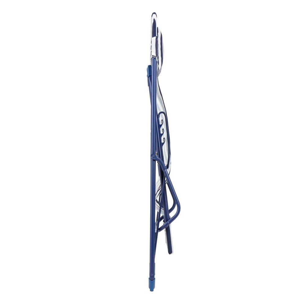 Transat pliant rayure bleu et blanc Transaswing Lafuma Mobilier - Image 3