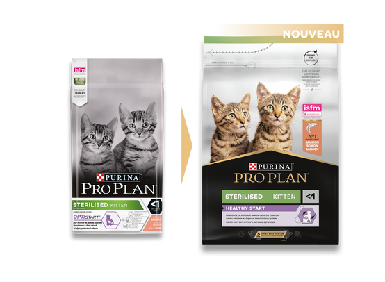 PRO PLAN Sterilised Kitten HEALTHY START Saumon 3kg - Image 12
