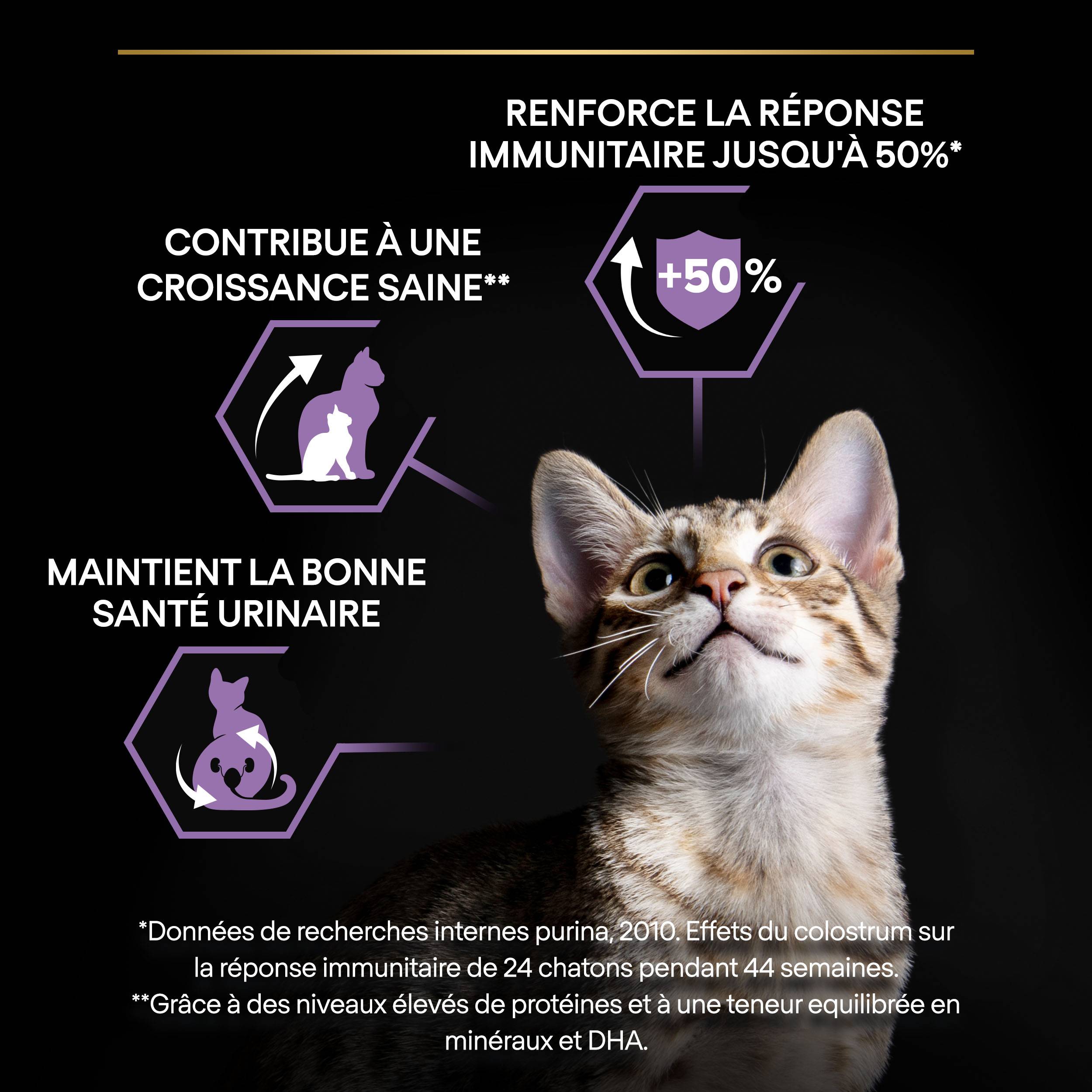 PRO PLAN Sterilised Kitten HEALTHY START Saumon 3kg - Imagen 8