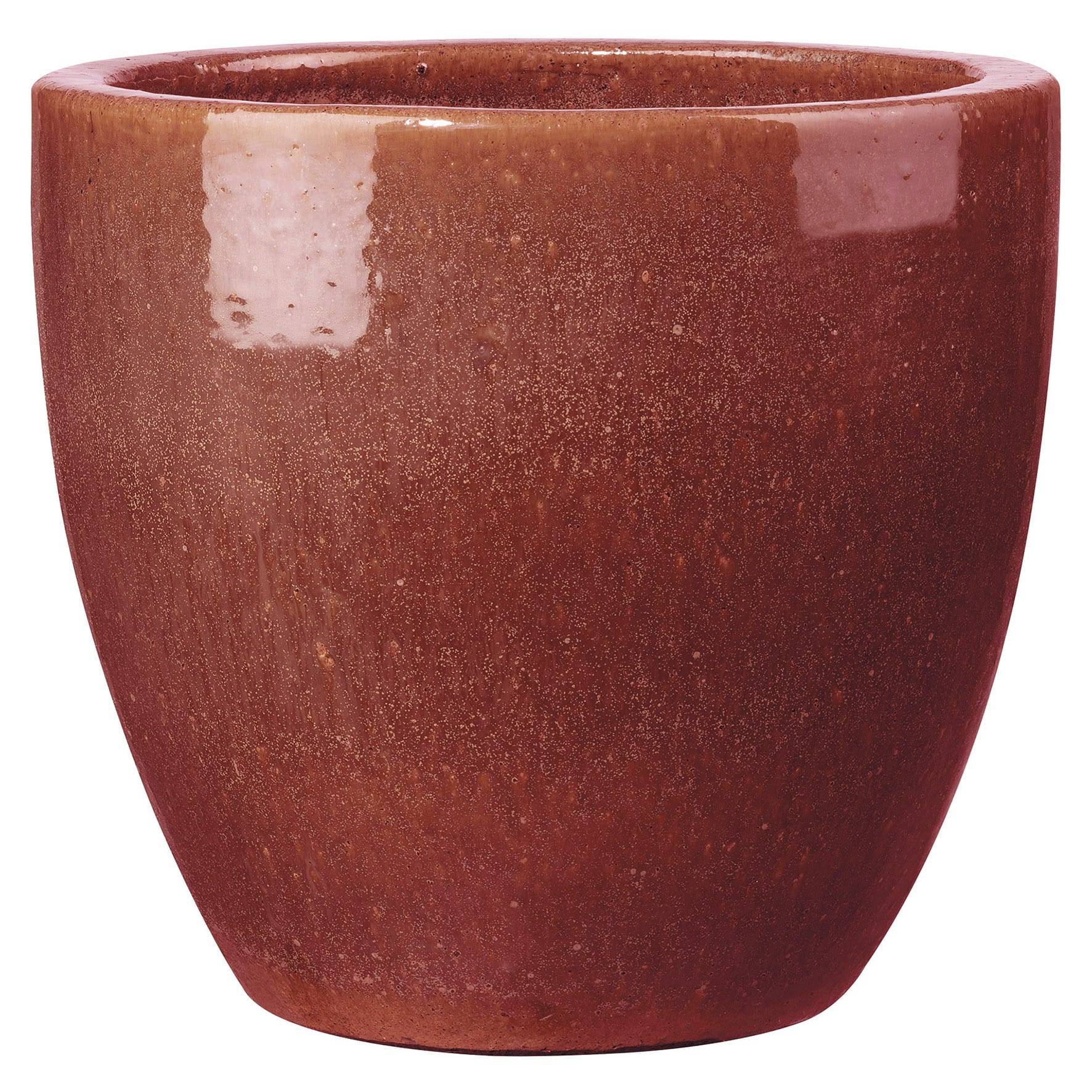 Deroma - Pot de fleur terre cuite émaillée D. 36cm bleu Fun Deroma - Imagen 2