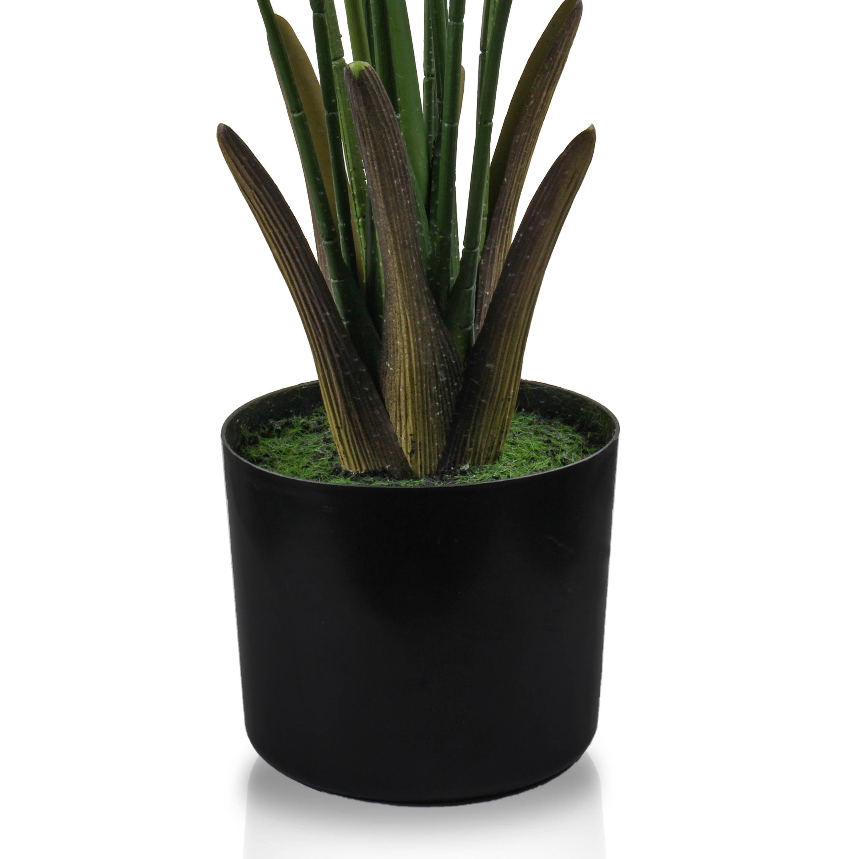 Ecloz - Palmera artificial en maceta - H. 100 cm - ECLOZ - Imagen 6