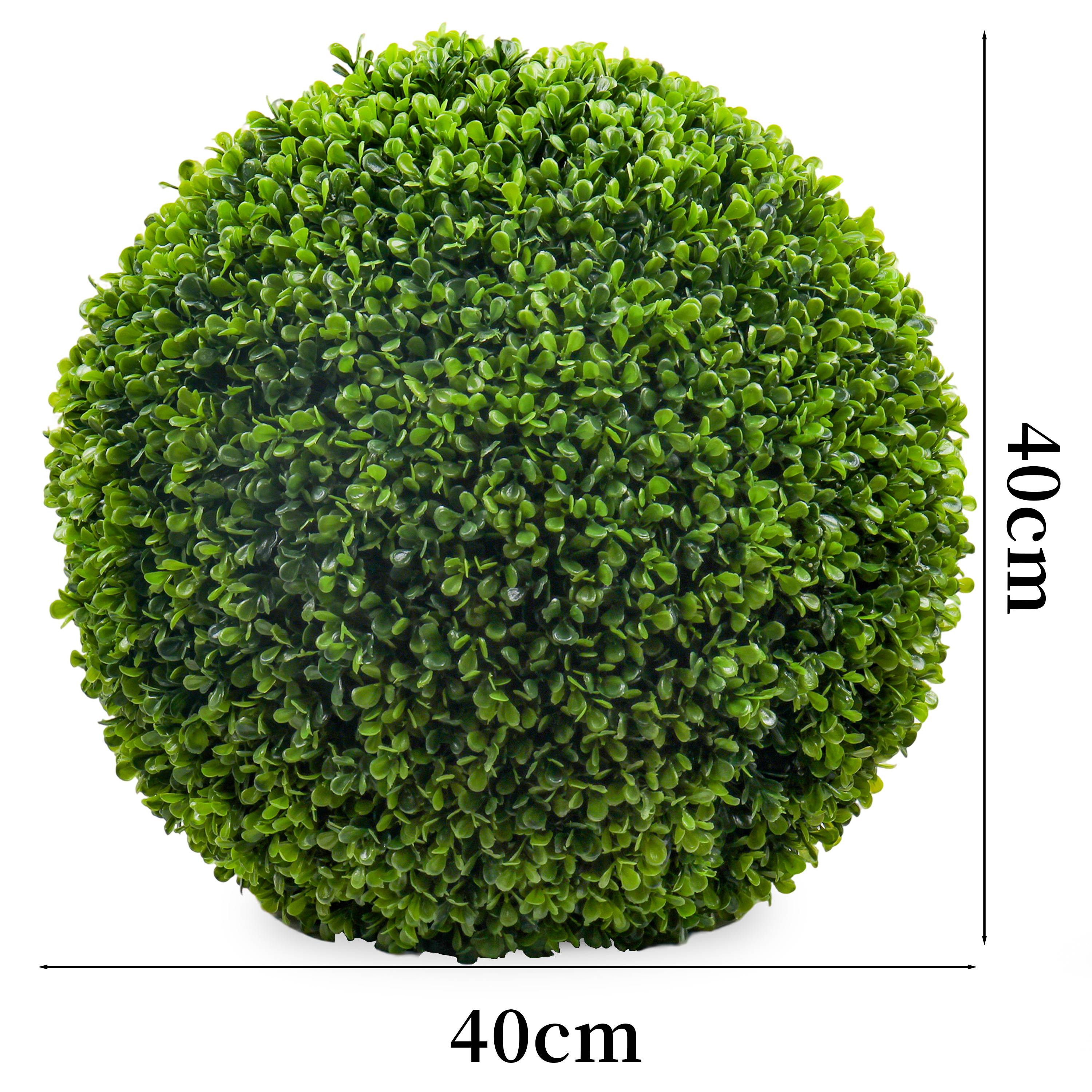 Ecloz - Bola de boj artificial - Ø 40 cm - ECLOZ - Imagen 2
