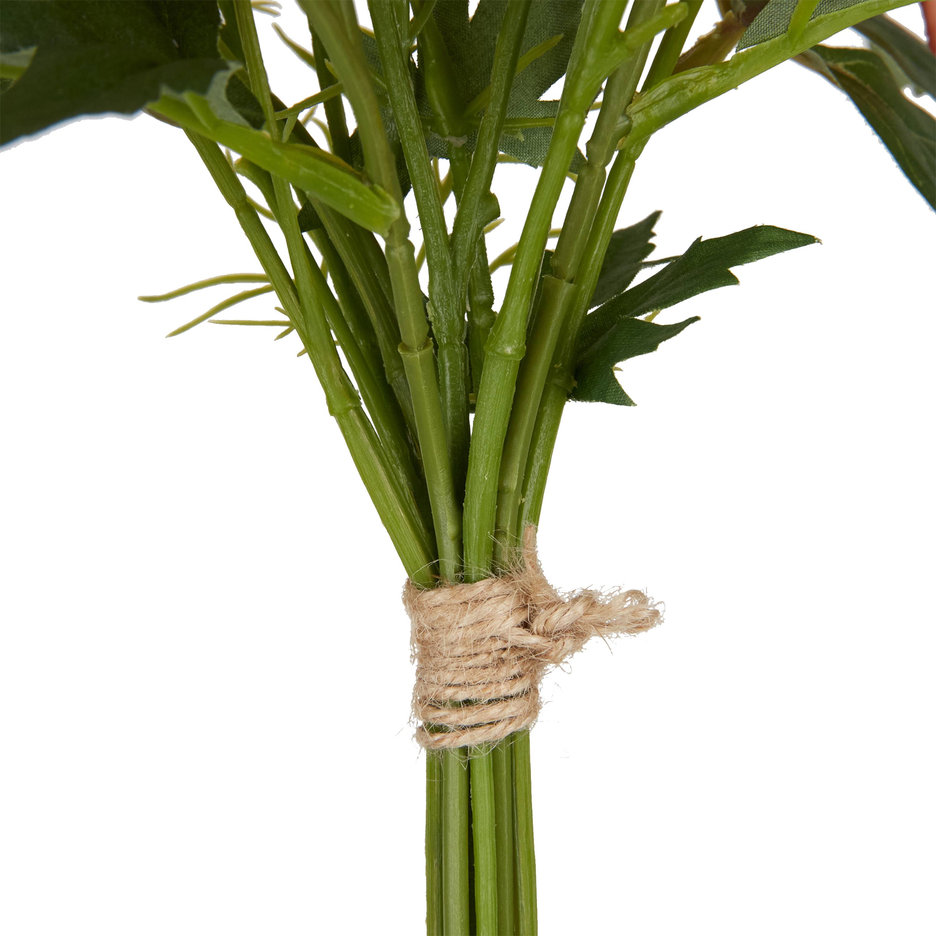 Ecloz - Bouquet de fleurs artificielles variées roses et jaunes - H. 78 cm - ECLOZ - Image 4