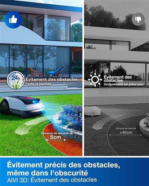 Ecovacs - Tondeuse robot GOAT O800 RTK - ECOVACS - Imagen 3