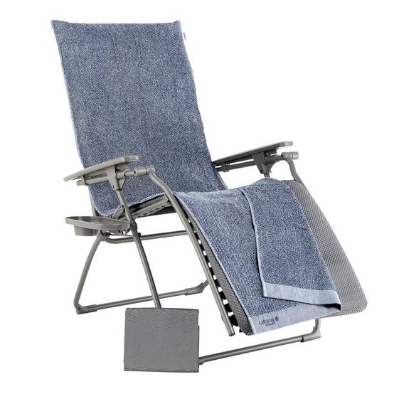 Fauteuil détente relax all in one silver titane Lafuma Mobilier - Image 2