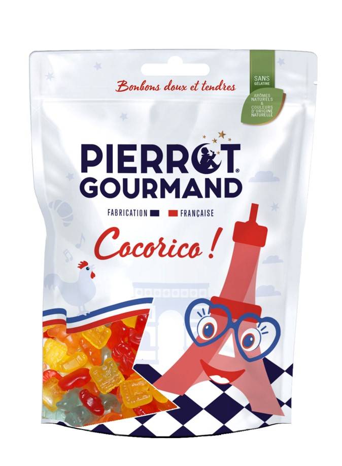 Pierrot Gourmand - Caramelos Cocorico 100 g - Pierrot Gourmand