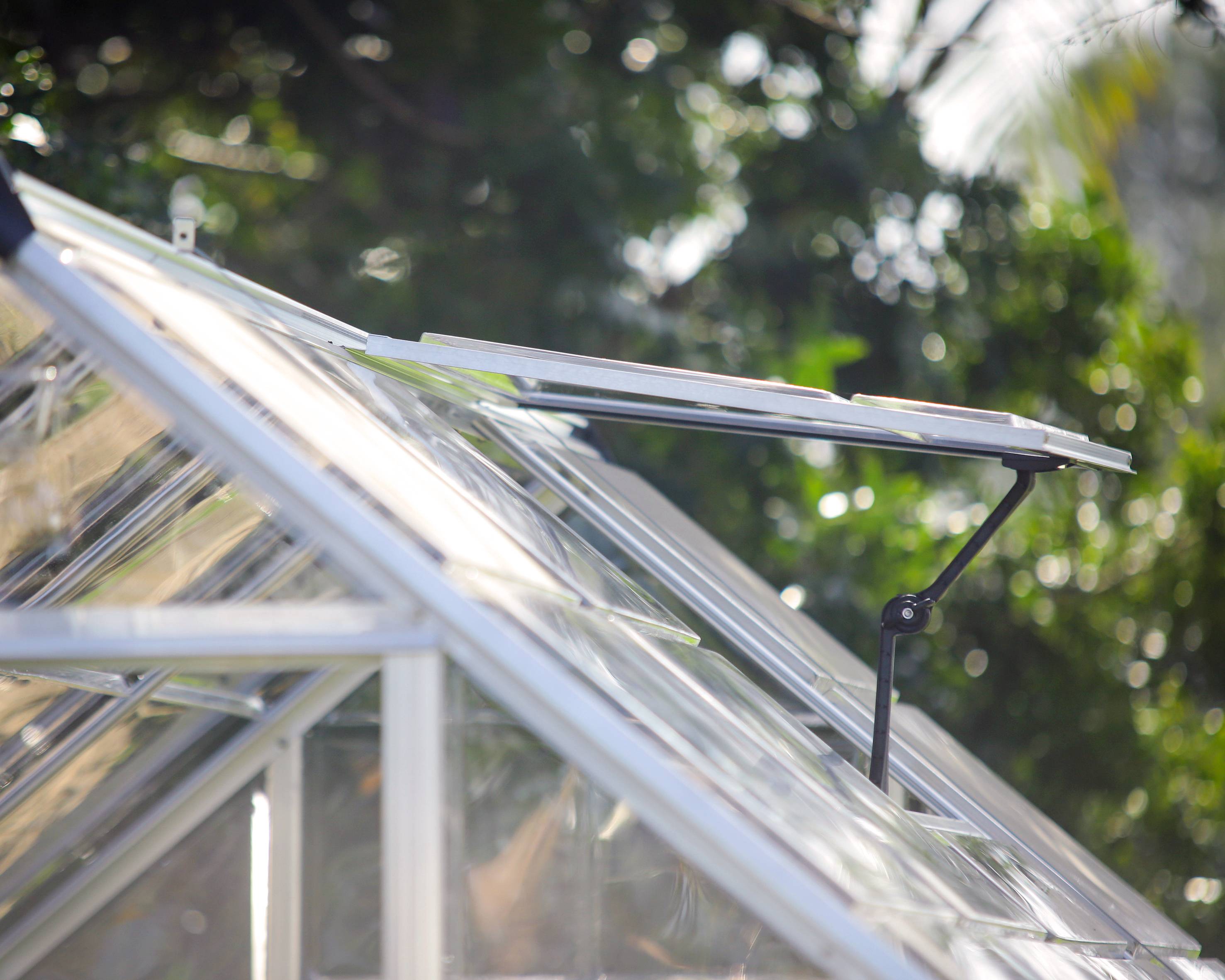 Canopia by Palram - Serre de jardin polycarbonate aluminium brut 5,7 m² Harmony avec embase - Canopia by Palram - Image 2