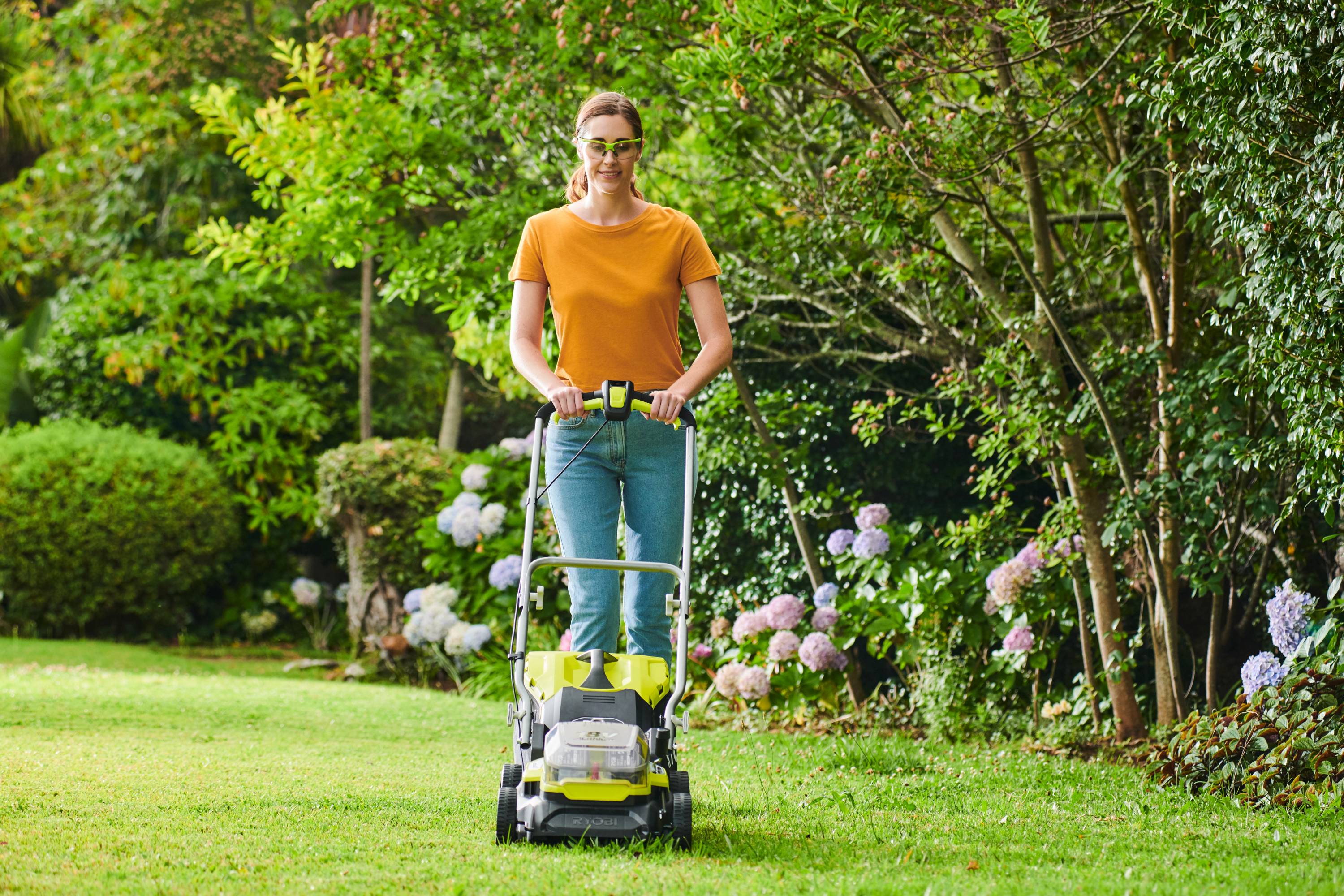 Ryobi - Pack tondeuse RY18LMX37A-150 + Cisaille / sculpteur RY18GSA Offert - Ryobi - Imagen 6