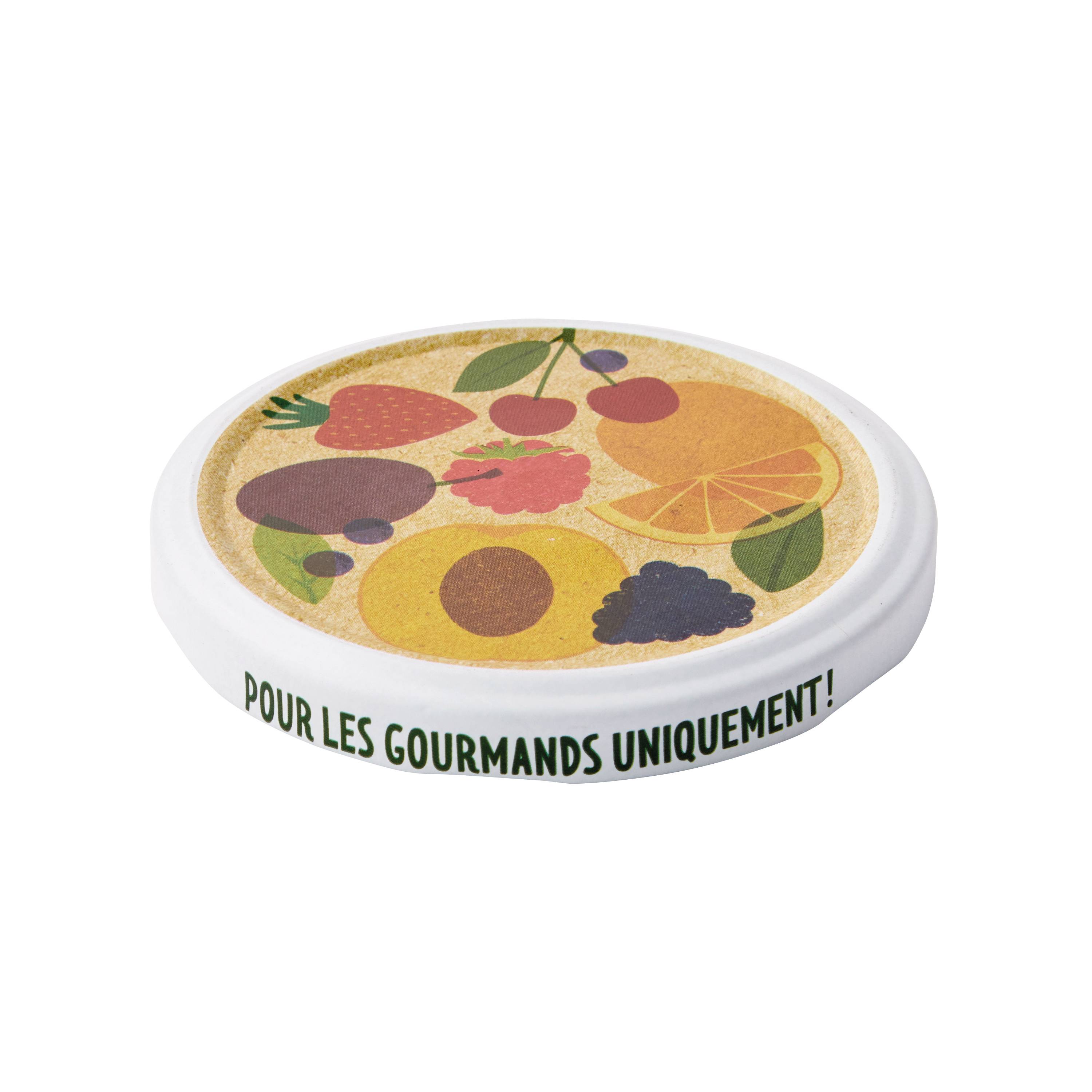 Invivo Nous On Sème - Couvercles pour pots à confitures Ø 82 mm x6 - INVIVO Nous on sème - Imagen 3