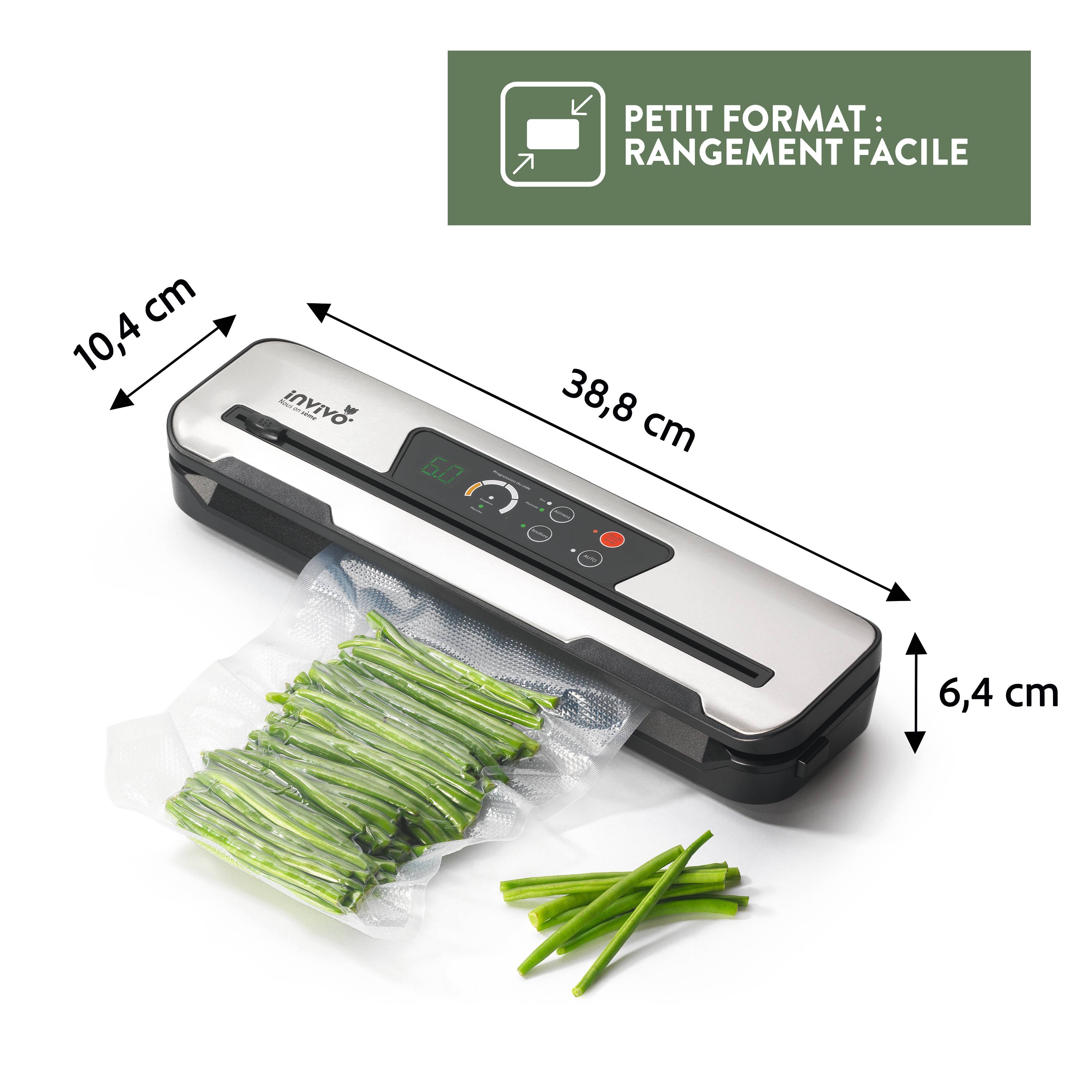 Invivo Nous On Sème - Machine sous vide compacte - INVIVO Nous on sème - Imagen 2
