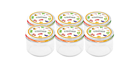 LE PRATIQUE - Bocaux stérilisables 200 ml Ø 82 mm x6 - Le Pratique