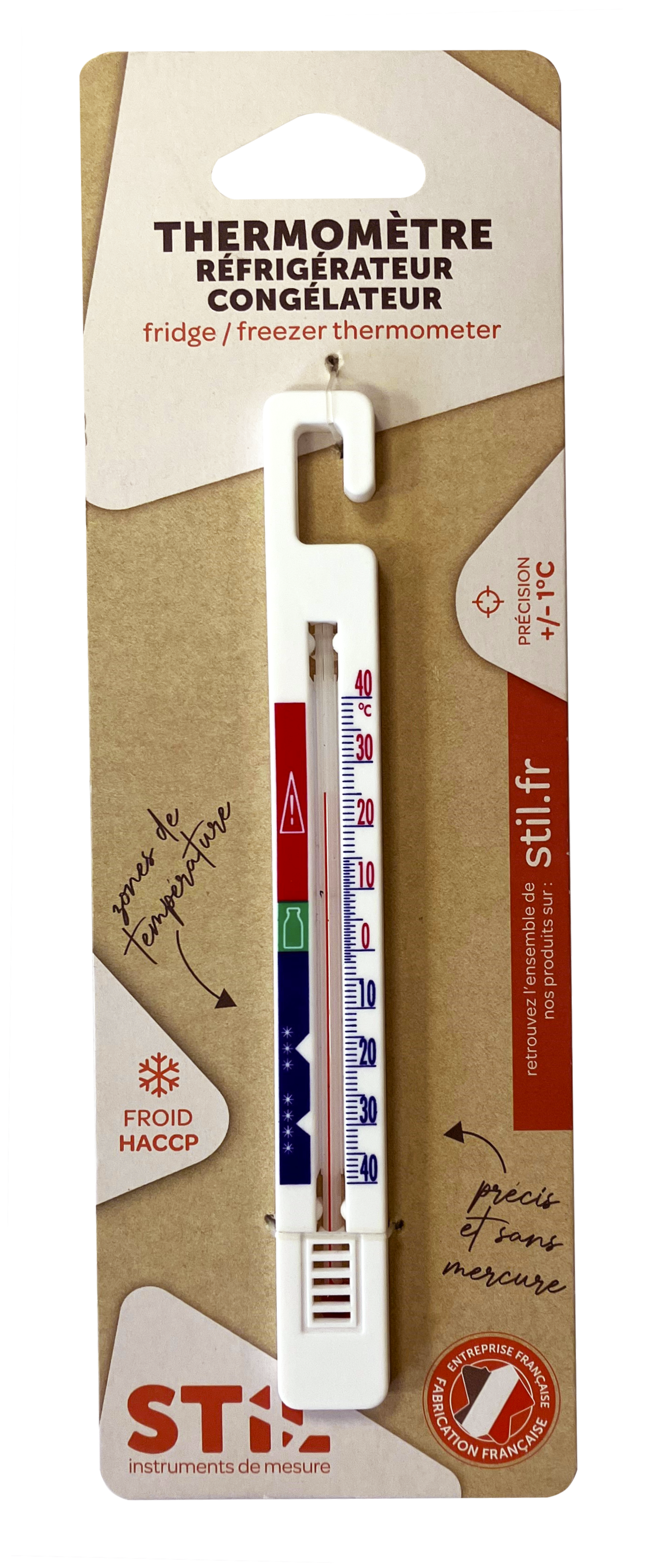 Stil - Thermomètre réfrigérateur congélateur - Stil