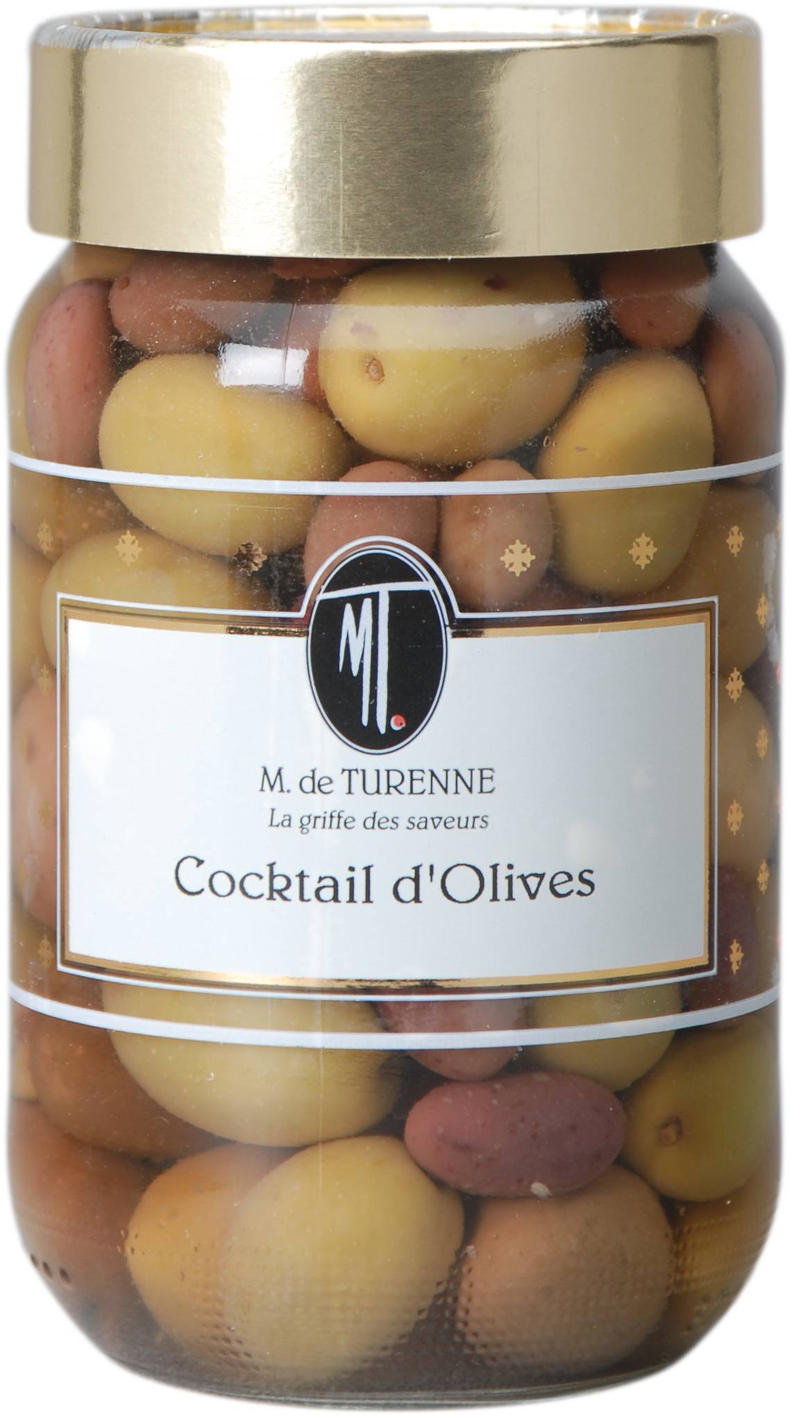 M de Turenne - Cóctel de aceitunas 350 g - M. de Turenne