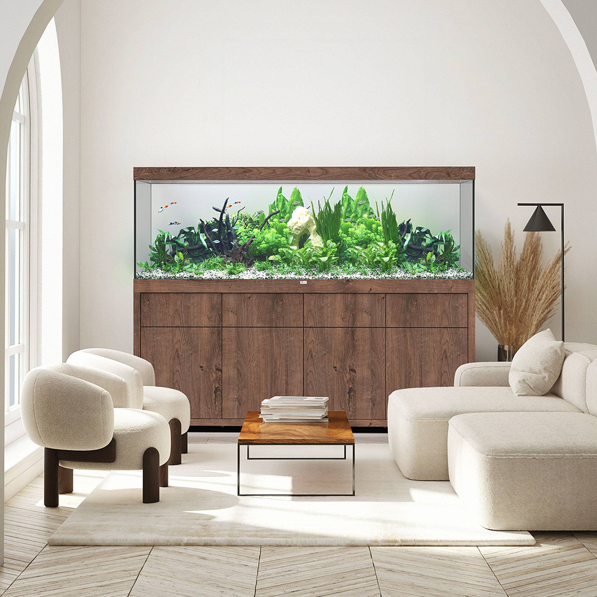 Aquatlantis - Aquarium pour poissons Sublime Ultra CHÊNE Blanc 853 L- Aquatlantis - Image 4