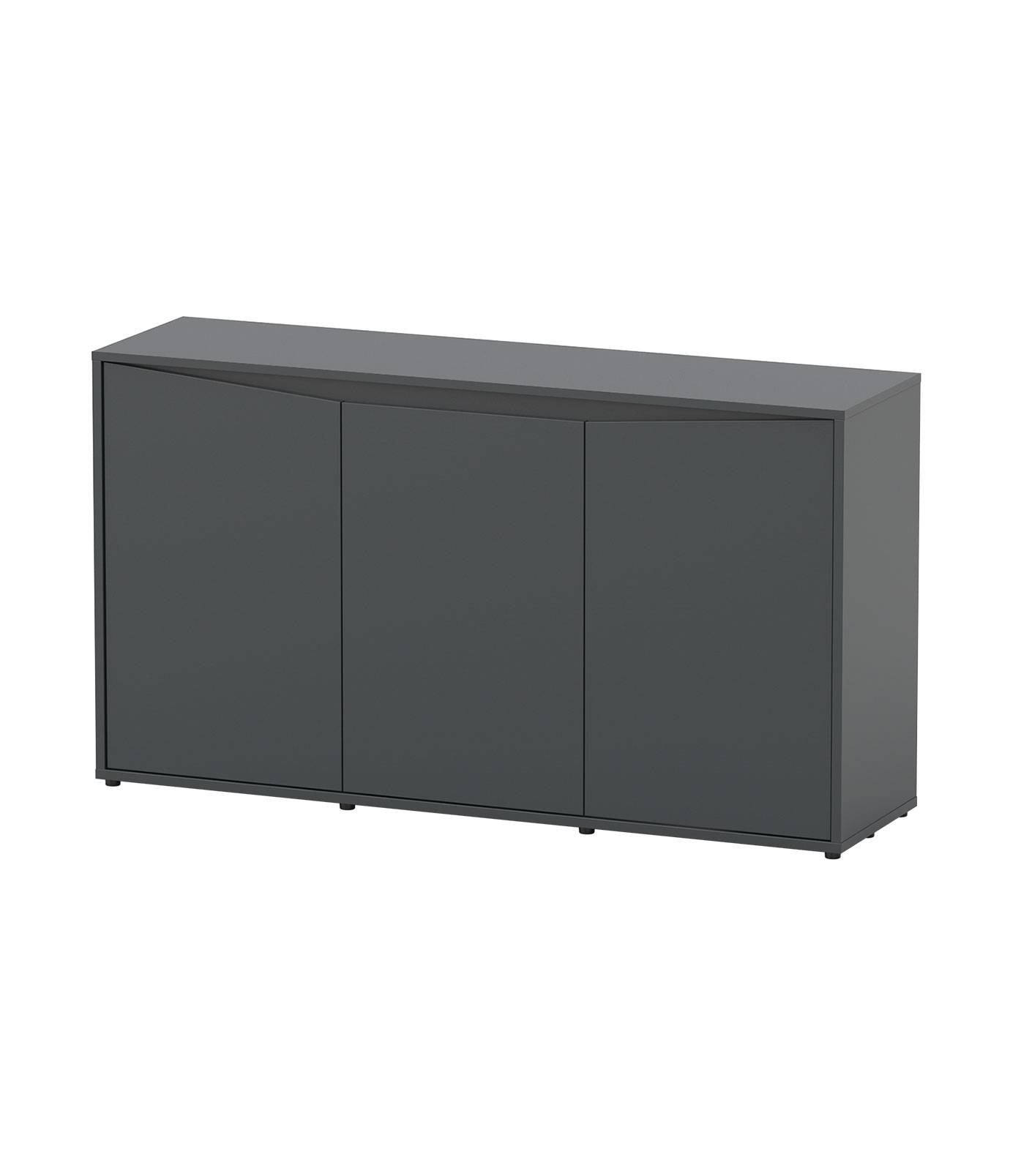 Aquatlantis - Meuble Aquarium pour poissons Splendid Gris Anthracite  3 portes - Aquatlantis