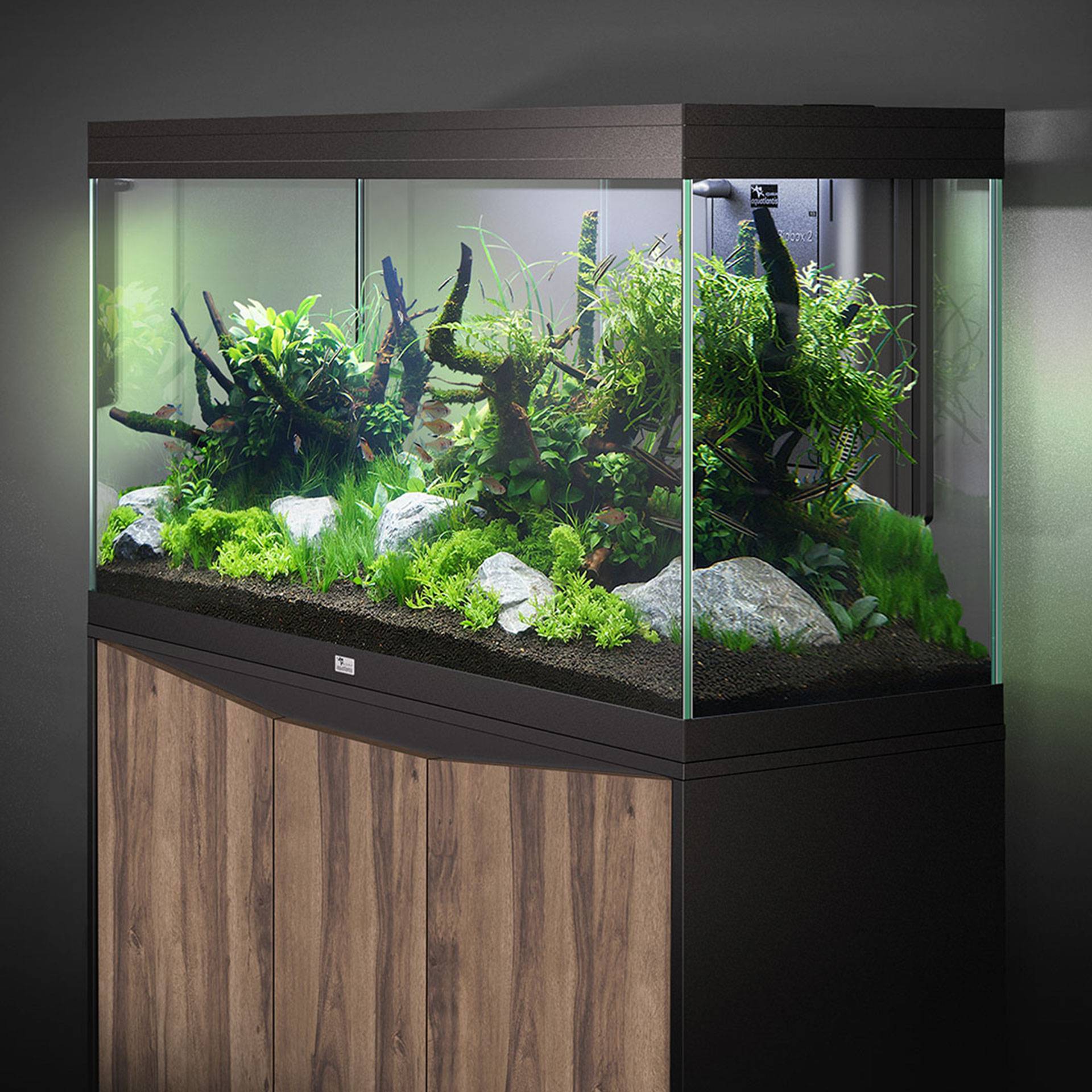 Aquatlantis - Aquarium pour poissons 298 L Noir - Aquatlantis - Image 3