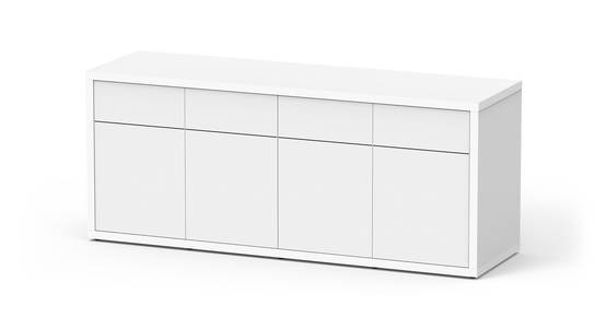 Aquatlantis - Meuble Sublime Blanc 4 portes - Aquatlantis