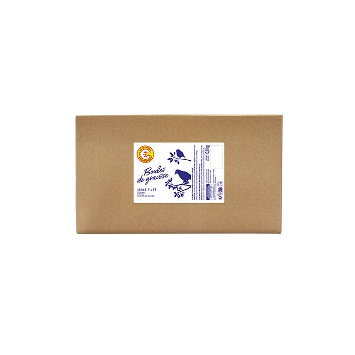 Marque Economique - Carton de 120 boules de graisse pour oiseaux - Image 5