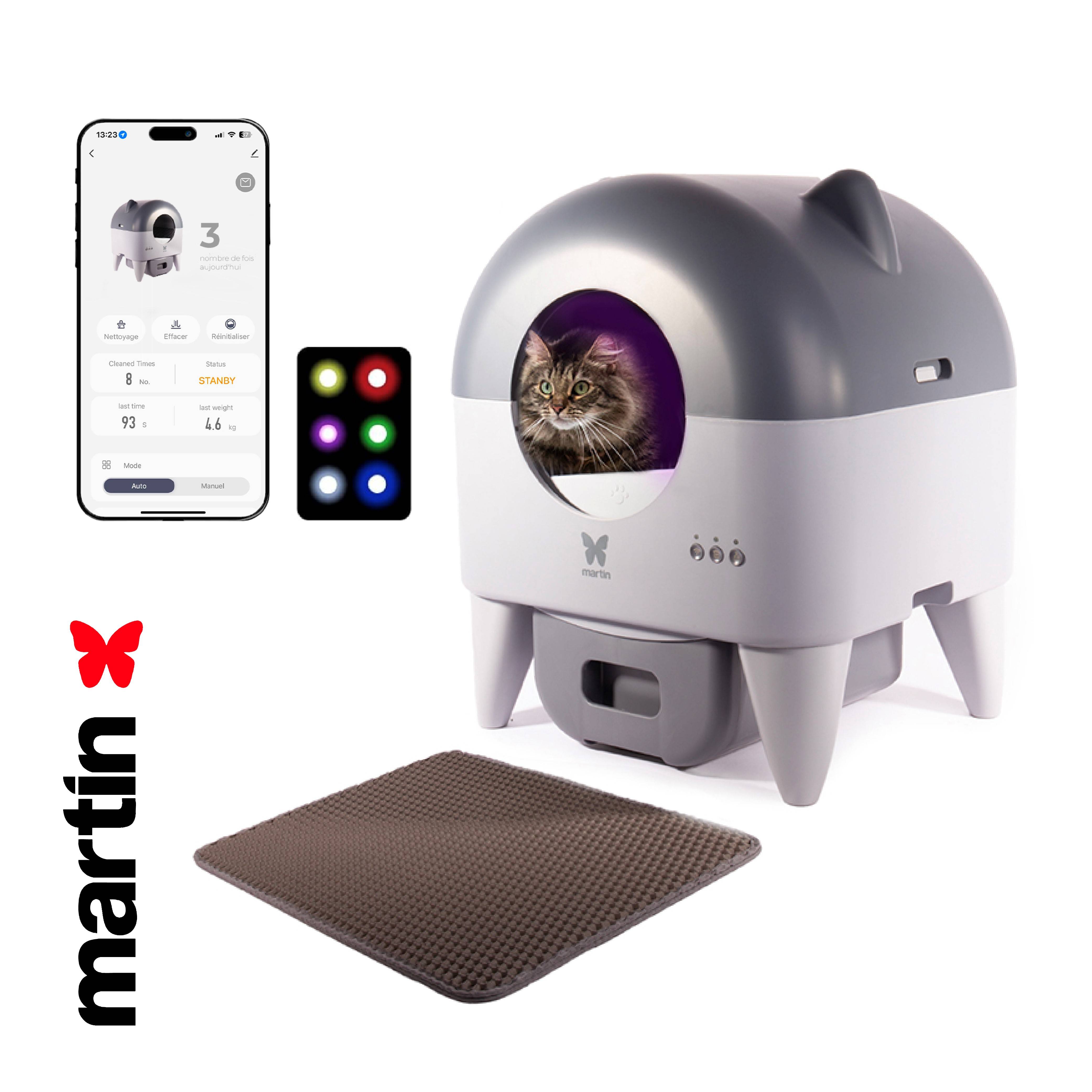 Martin Sellier - Arena automática para gatos 76L - Martin Sellier - Imagen 6