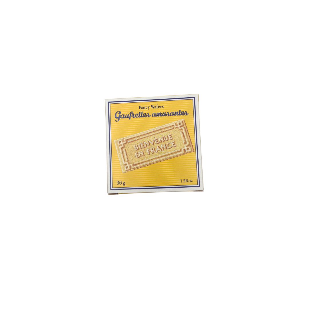 Eugène Blond - Galletas divertidas de vainilla 18 g - Eugène Blond