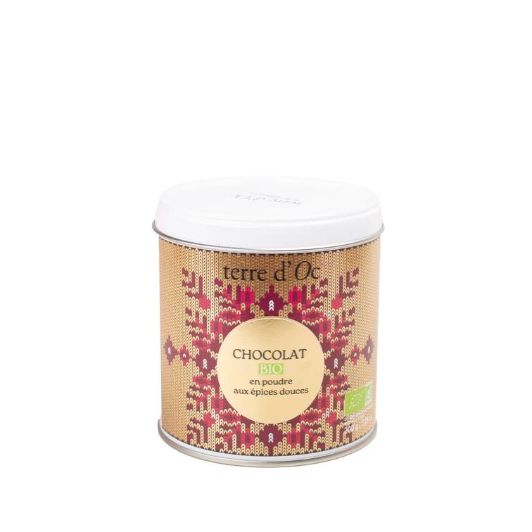 Terre d'Oc - Chocolate en polvo con especias suaves 200 g - Terre d'Oc - Imagen 1