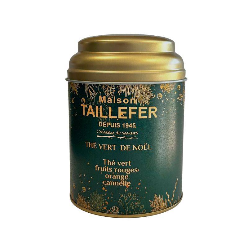 Maison Taillefer - Té verde de Navidad caja 100 g - Maison Taillefer