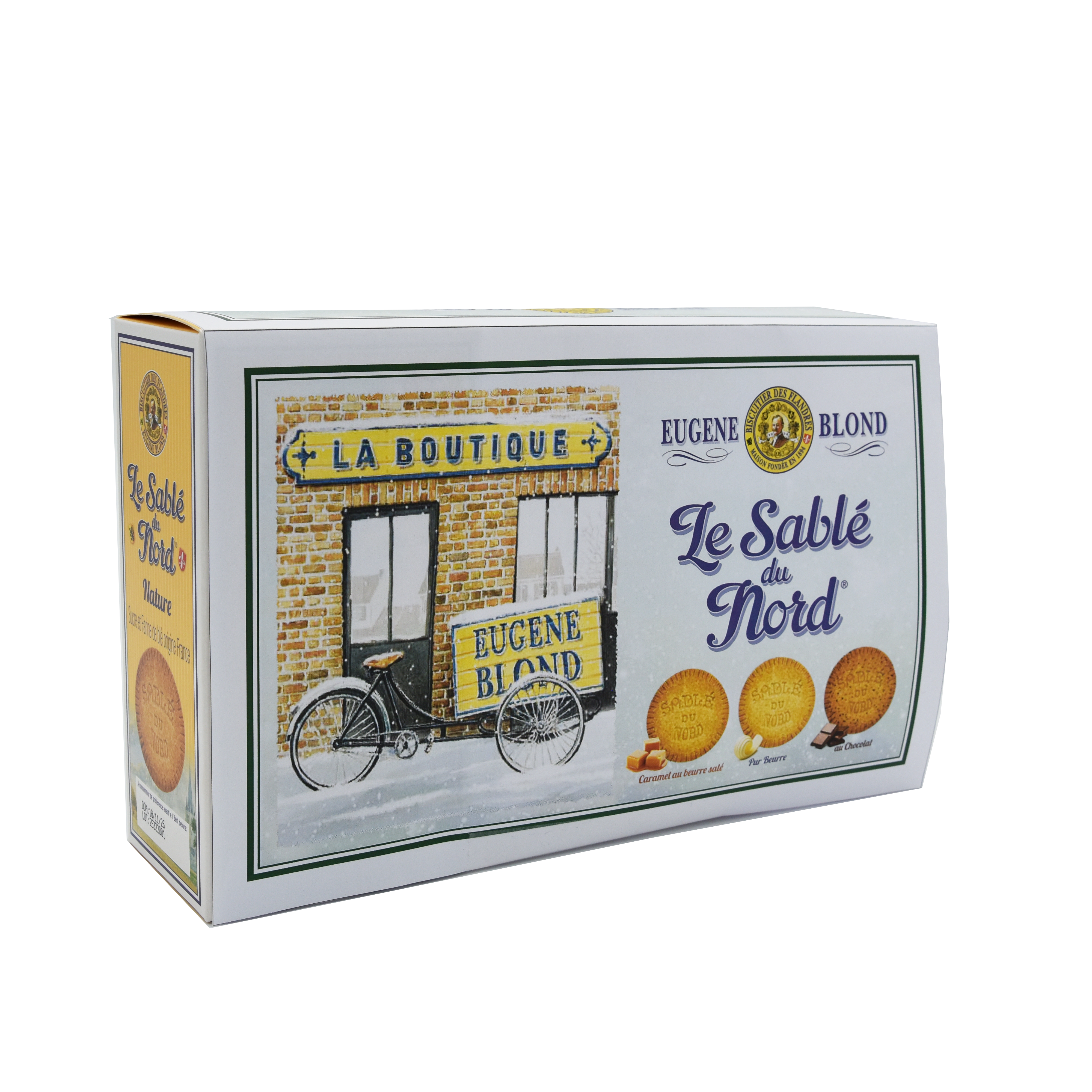 Eugène Blond - Caja "Invierno" Lote de 3 Galletas del Norte - Eugène Blond