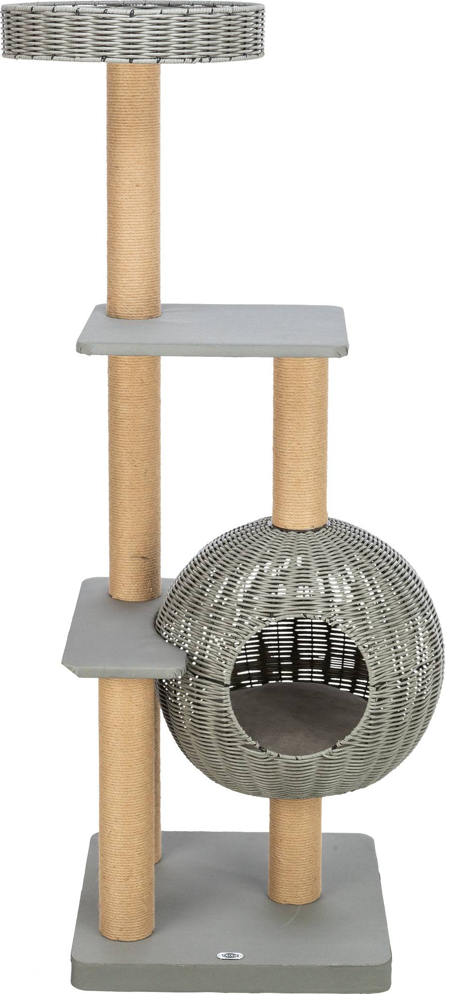 Trixie - TRIXIE Árbol para gatos de exterior Amalia, grande, 143 cm, gris - Imagen 1